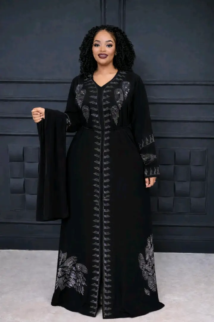 Abaya Dress Set (2 Pieces) - Multiple Sizes & Colors thumbnail 6