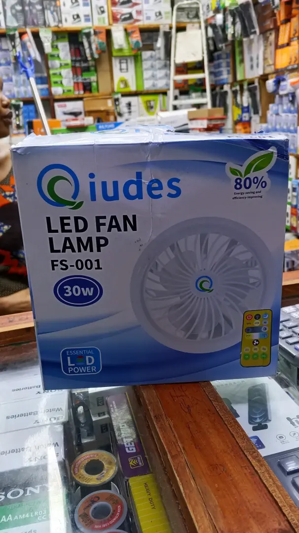 Iudes LED Lamp Fan (FS-001) Mpya