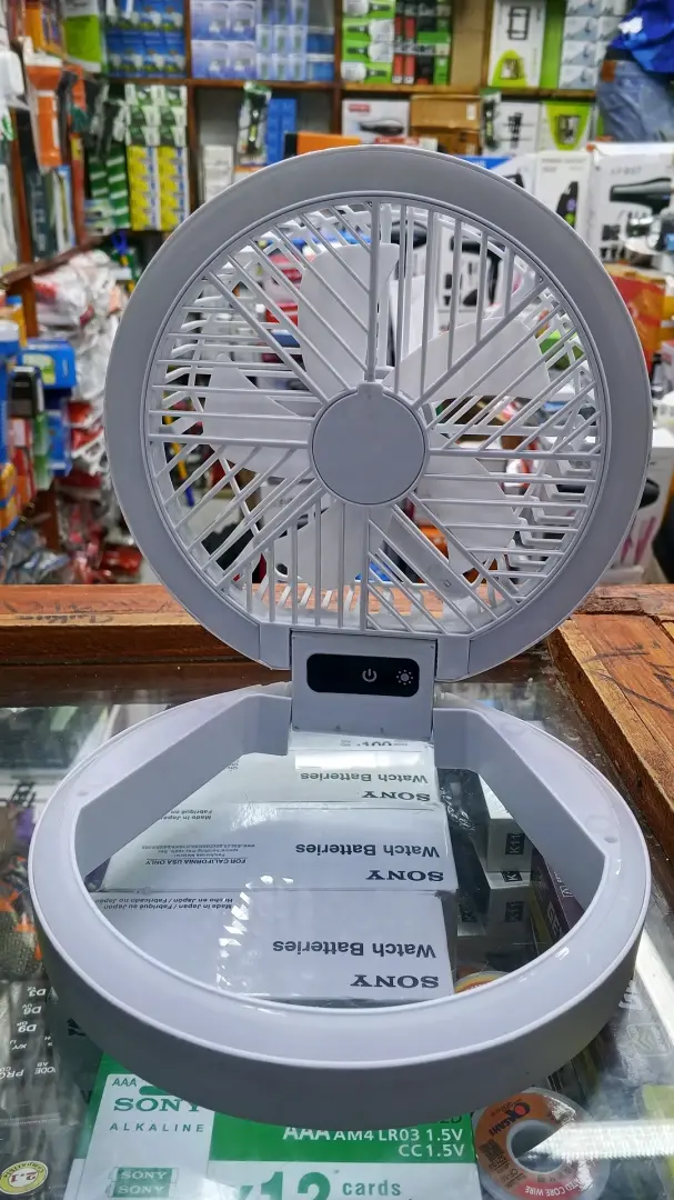 Iudes LED Lamp Fan (FS-001) Mpya thumbnail 2