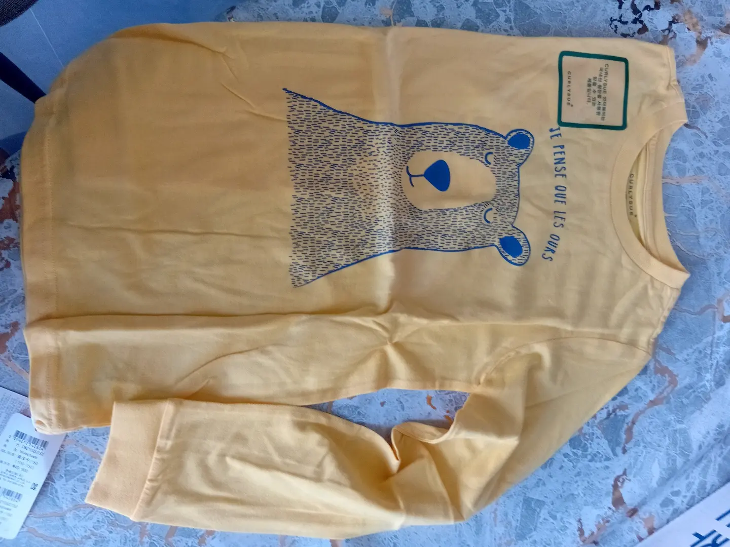 Korean Brand Kids' Long-Sleeved T-Shirt
