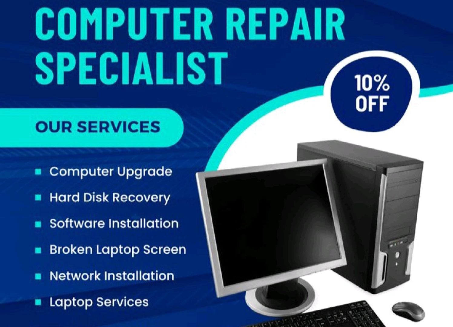 TECH ZONE Computer IT Services & Repair (10% OFF)