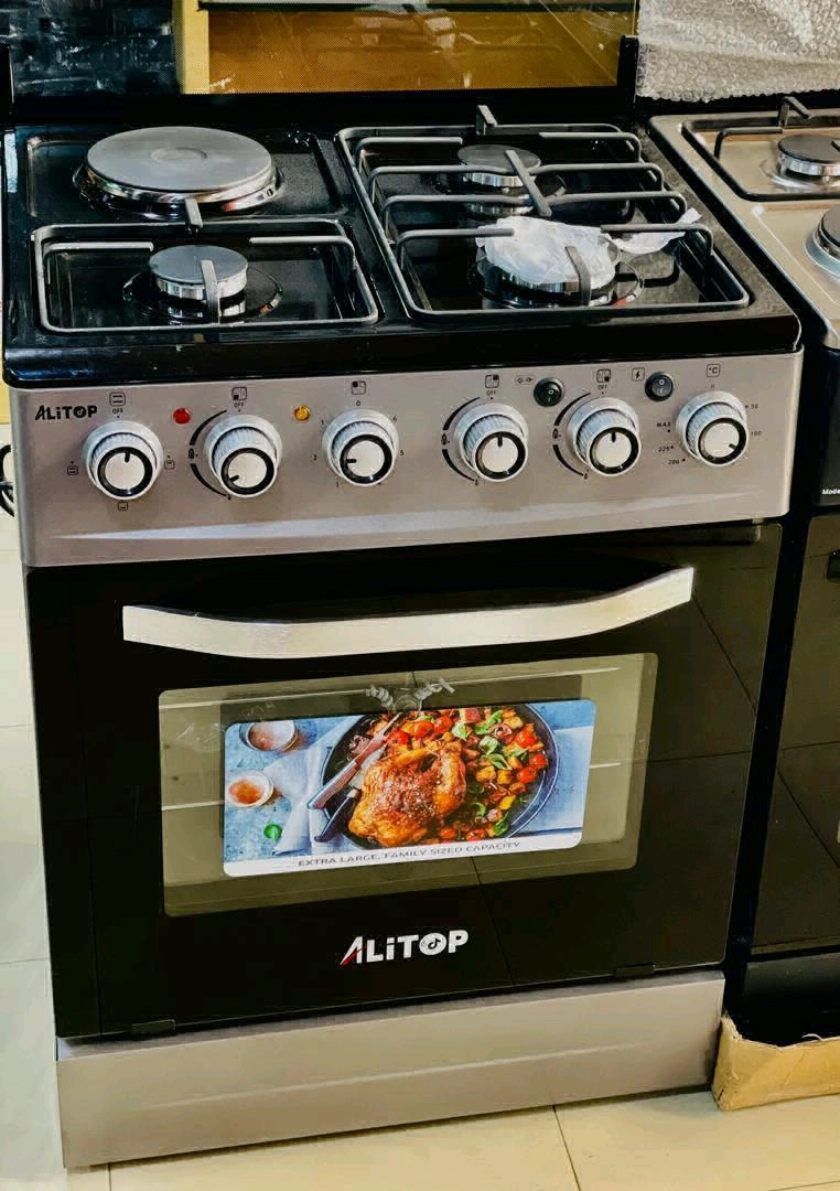 New Alitop Gas and Electric Cooker with Electric Oven
