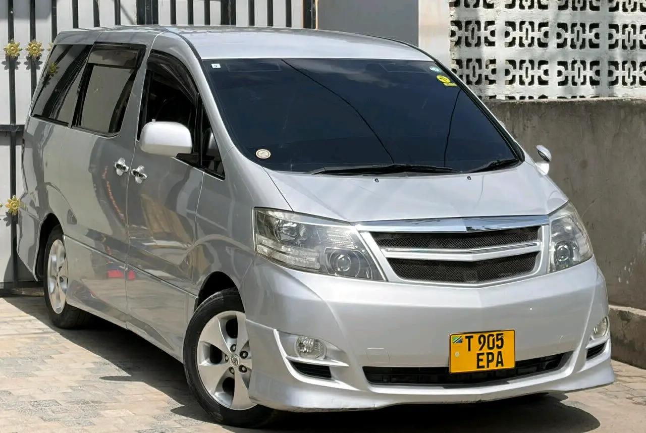 Toyota Alphard 2005 Silver thumbnail 5
