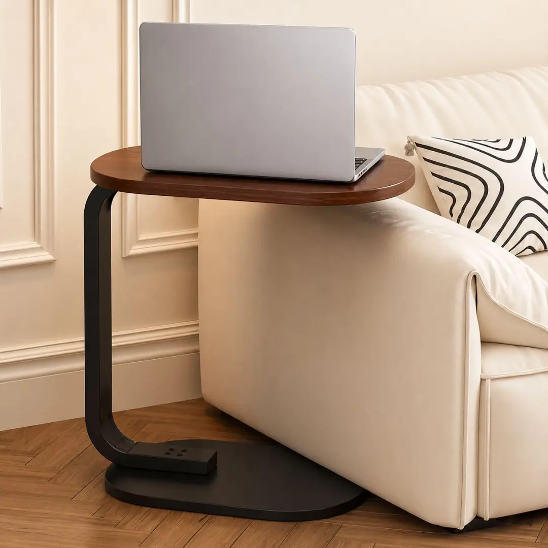 Quality C-Shaped Side Stool thumbnail 4