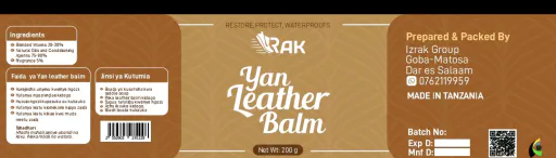Dawa ya kuzuia uchakavu na ufubaaji wa leather zote  Products