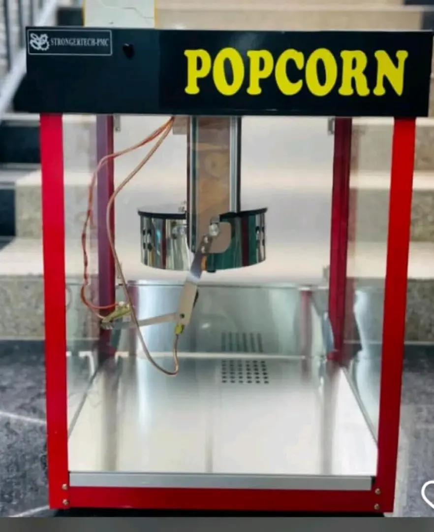Gas Popcorn Machine with 1 Year Warranty