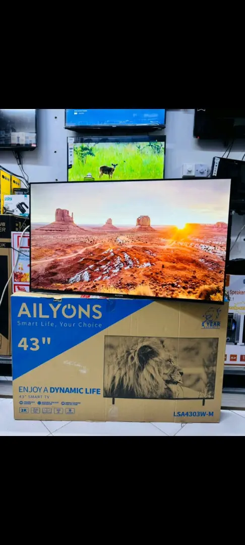 AILYONS 43 Inch Smart TV