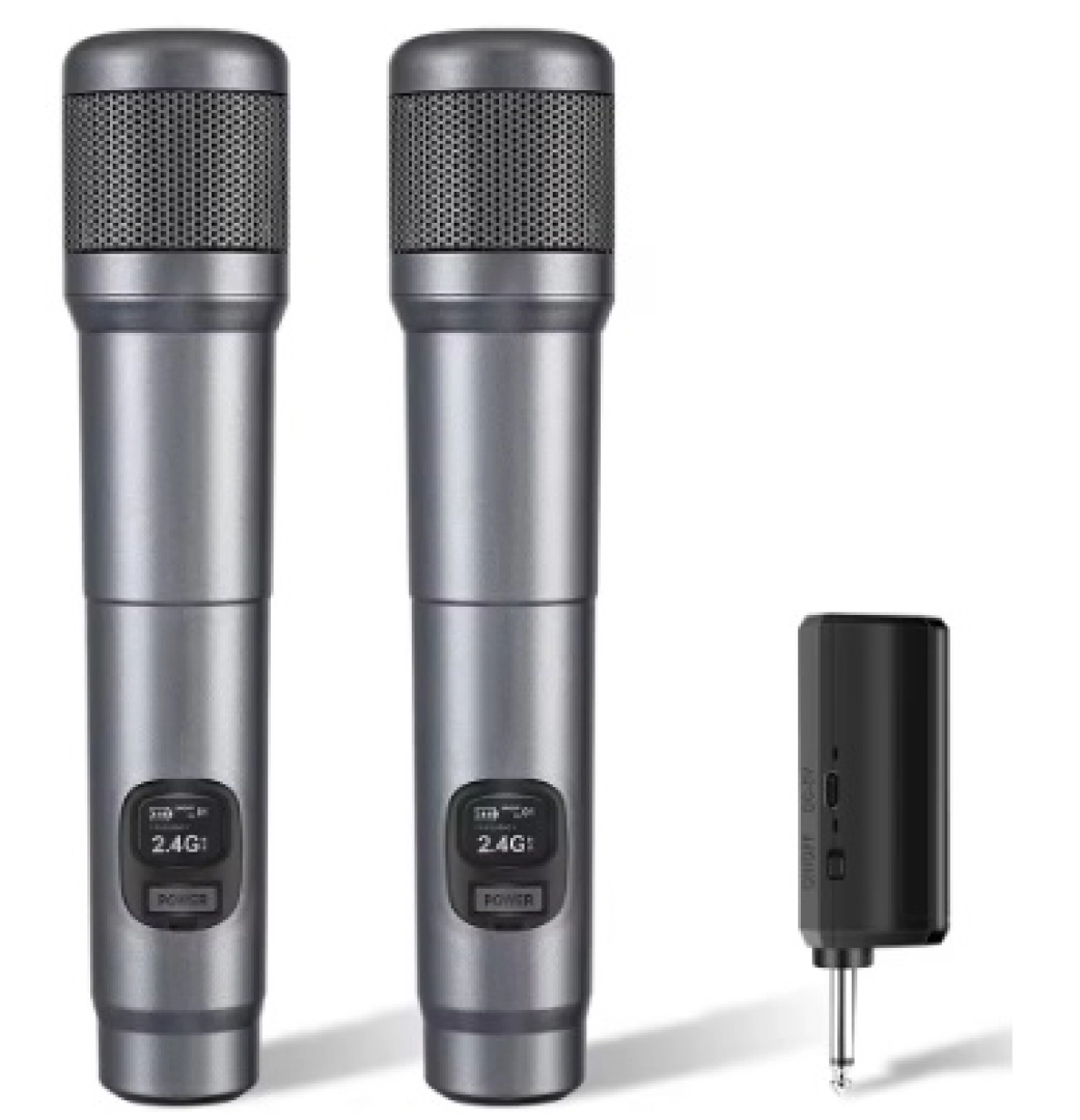 Wireless Microphone Set 2.4G with 1/4 inch Jack