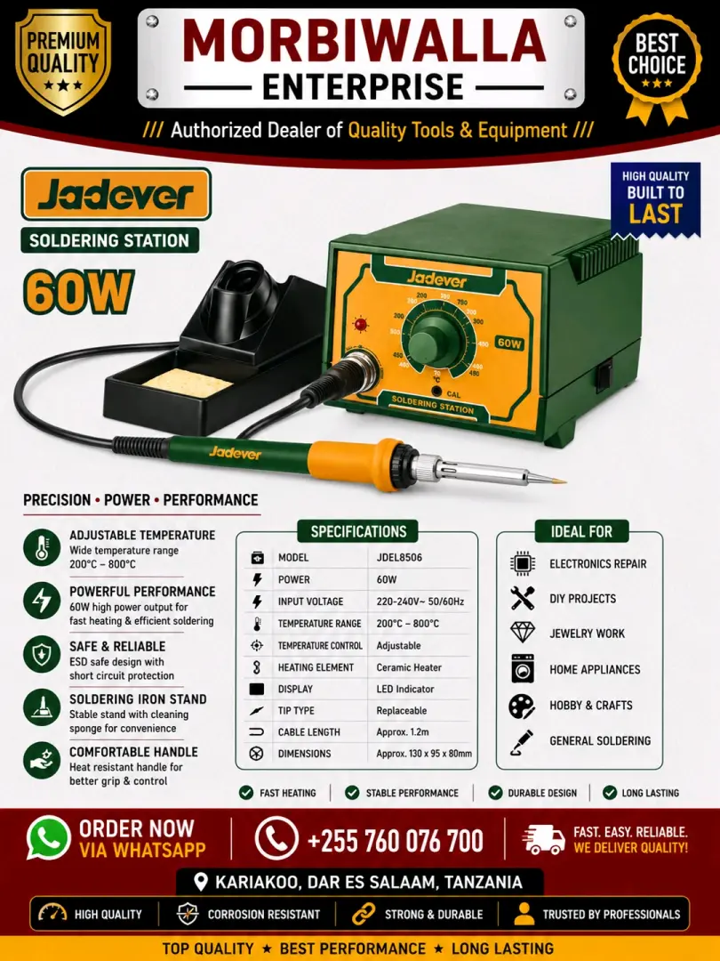 Jadever 60W Soldering Station