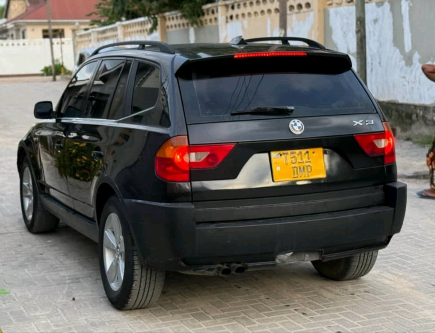 Black 2005 BMW X3 SUV M54 Engine