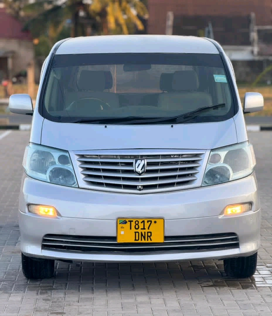 Toyota Alphard Minivan (Silver, DNR)