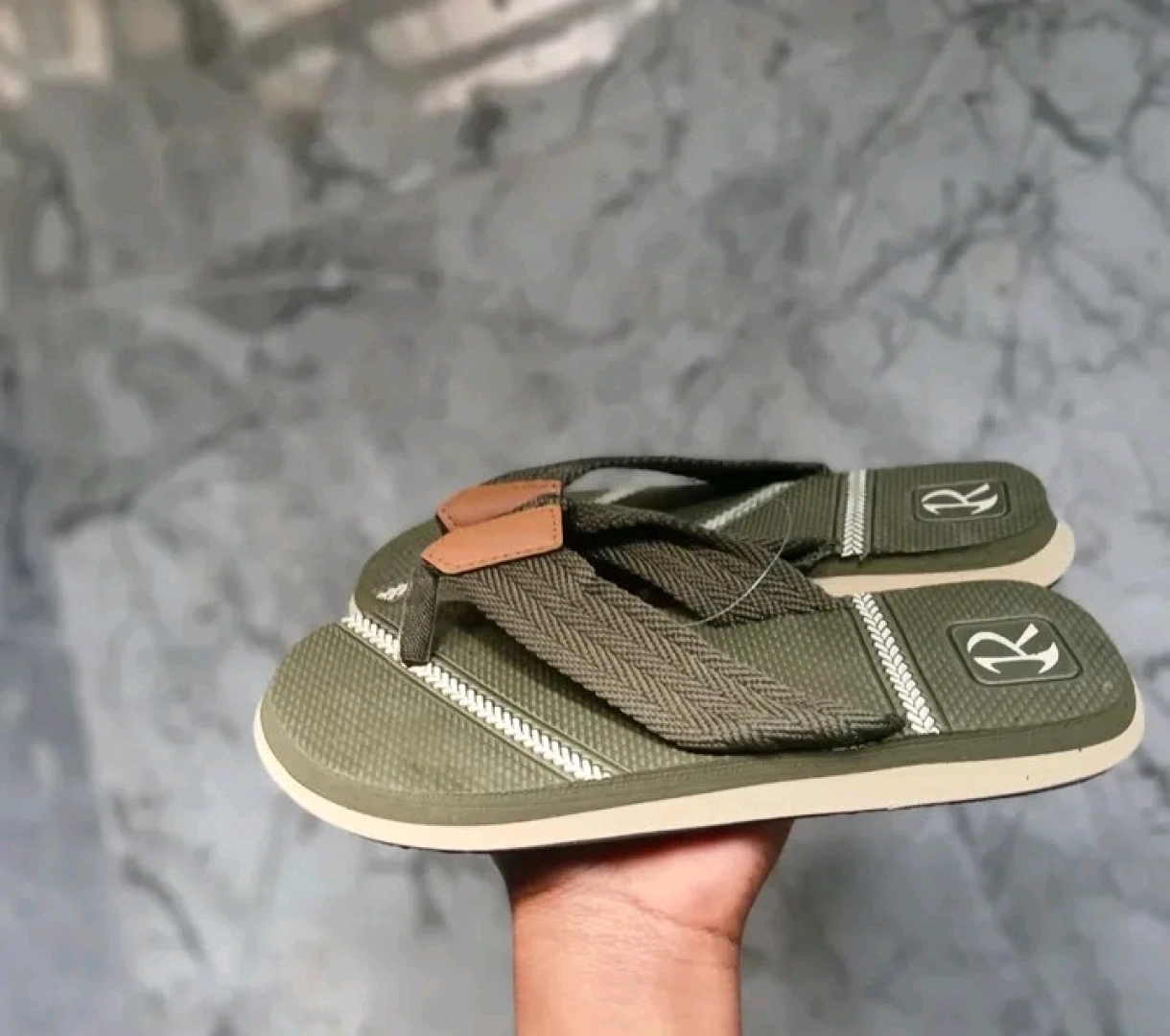 River King Blue and Black Flip-Flops (Size 38-45) thumbnail 3