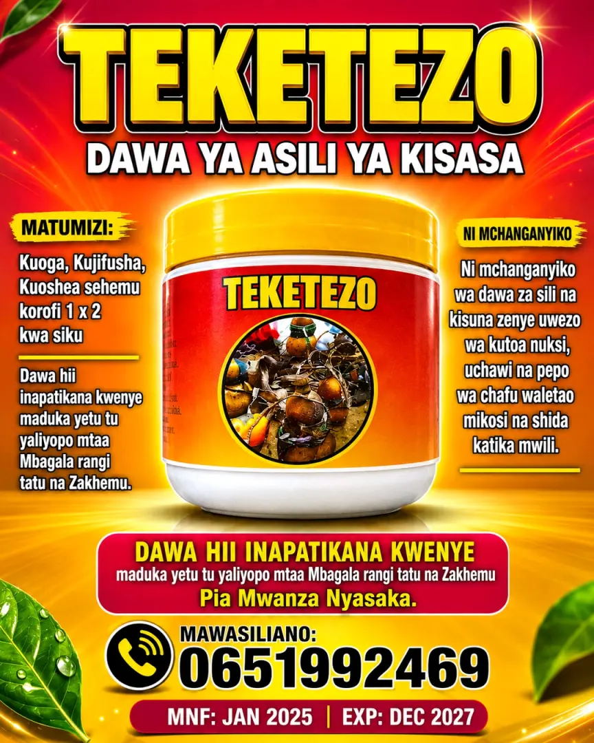 Teketezo Traditional Herbal Medicine