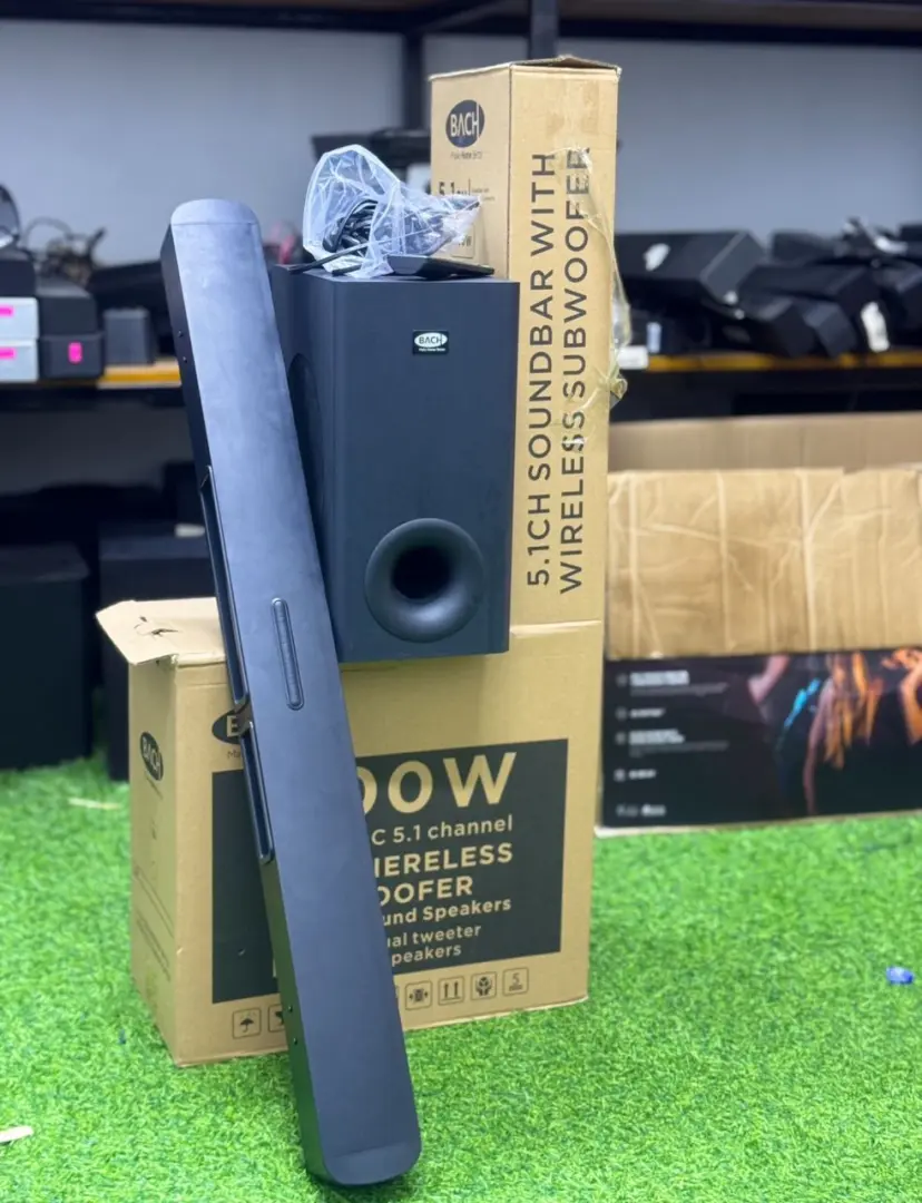 Bach 5.1 Channel Wireless Soundbar (600W)