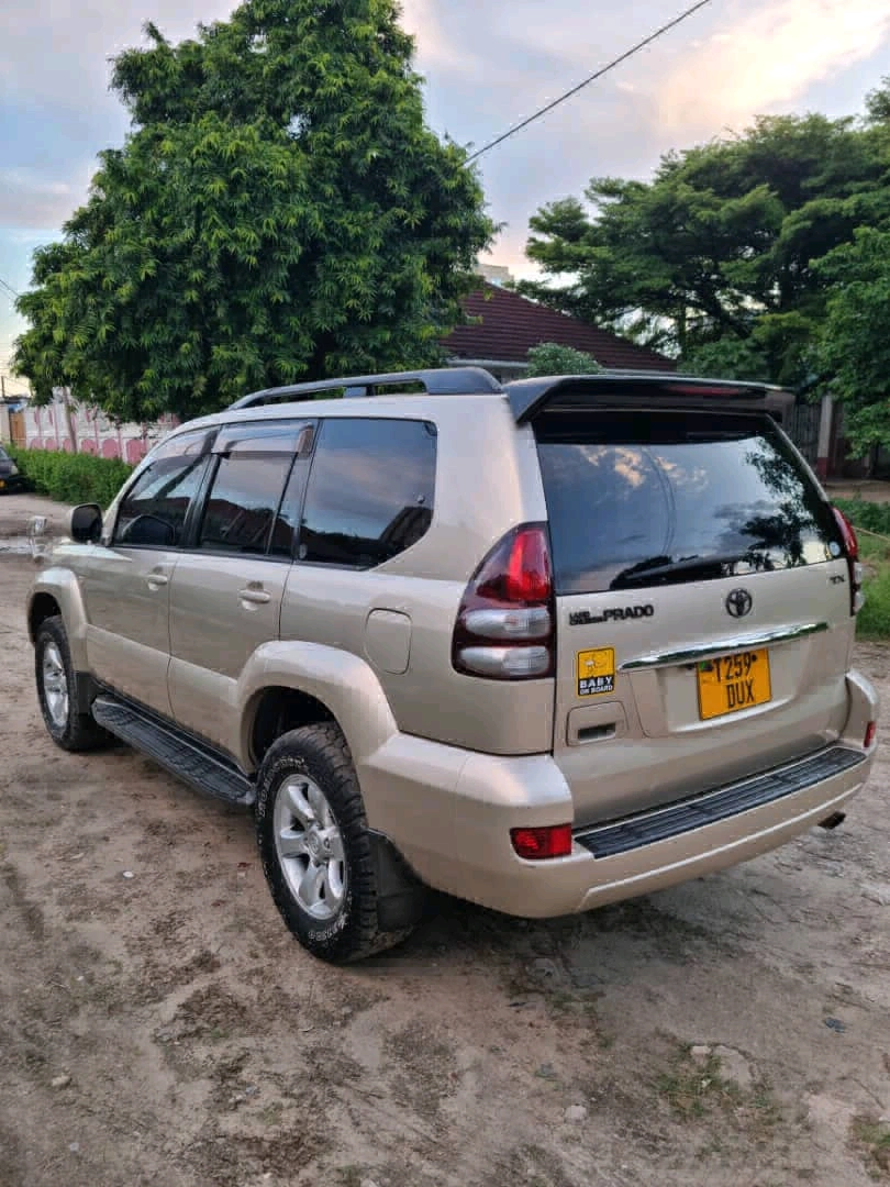 Toyota Prado Diamond 120 SUV 2007 - Gold thumbnail 2