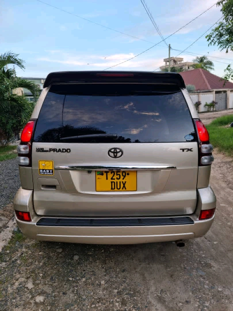Toyota Prado Diamond 120 SUV 2007 - Gold thumbnail 3