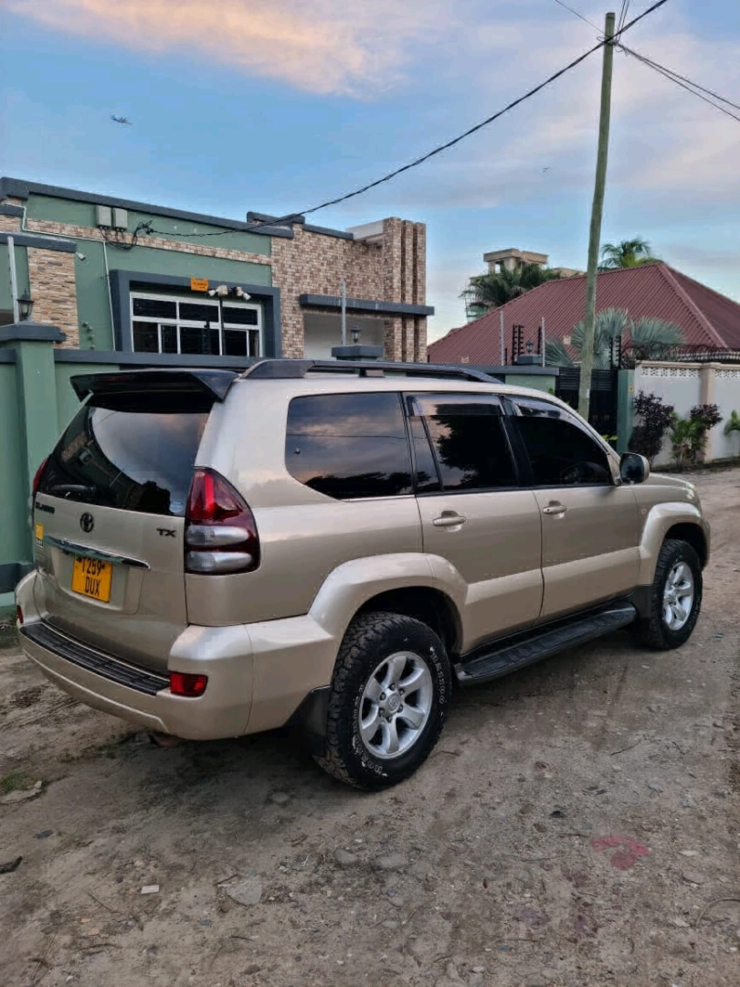 Toyota Prado Diamond 120 SUV 2007 - Gold thumbnail 6