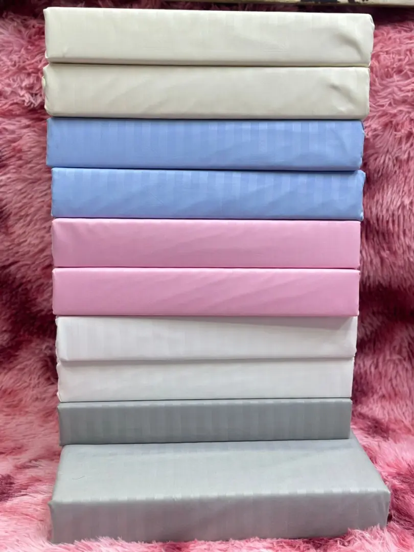 Bedsheets Plain with Stripes (Size 8/8) thumbnail 2