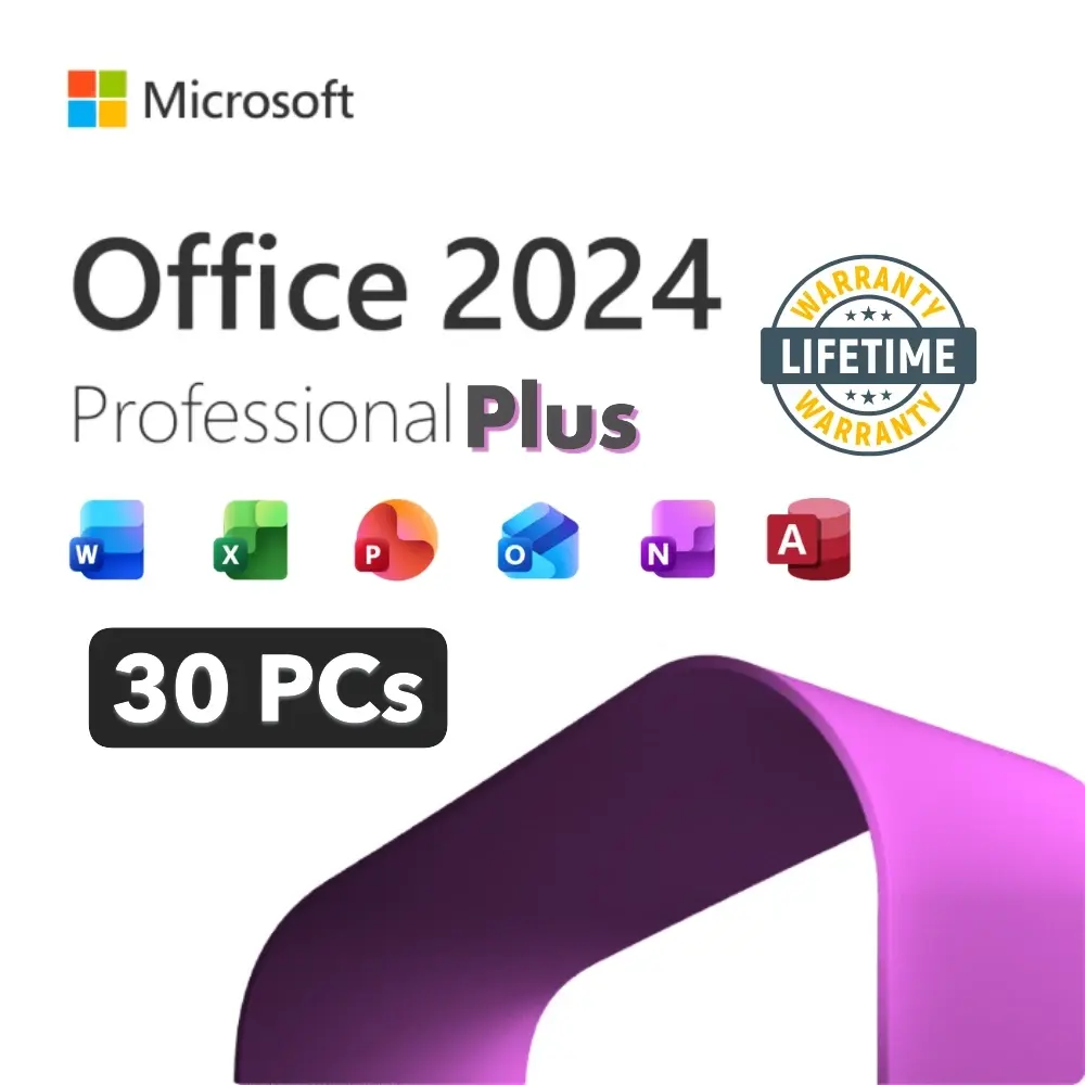 Microsoft Office 2024 Professional Plus (30 PCs)