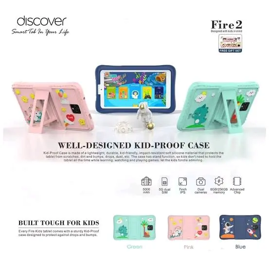 Discovery Fire 2 Kids Tablet (6GB RAM, 256GB)