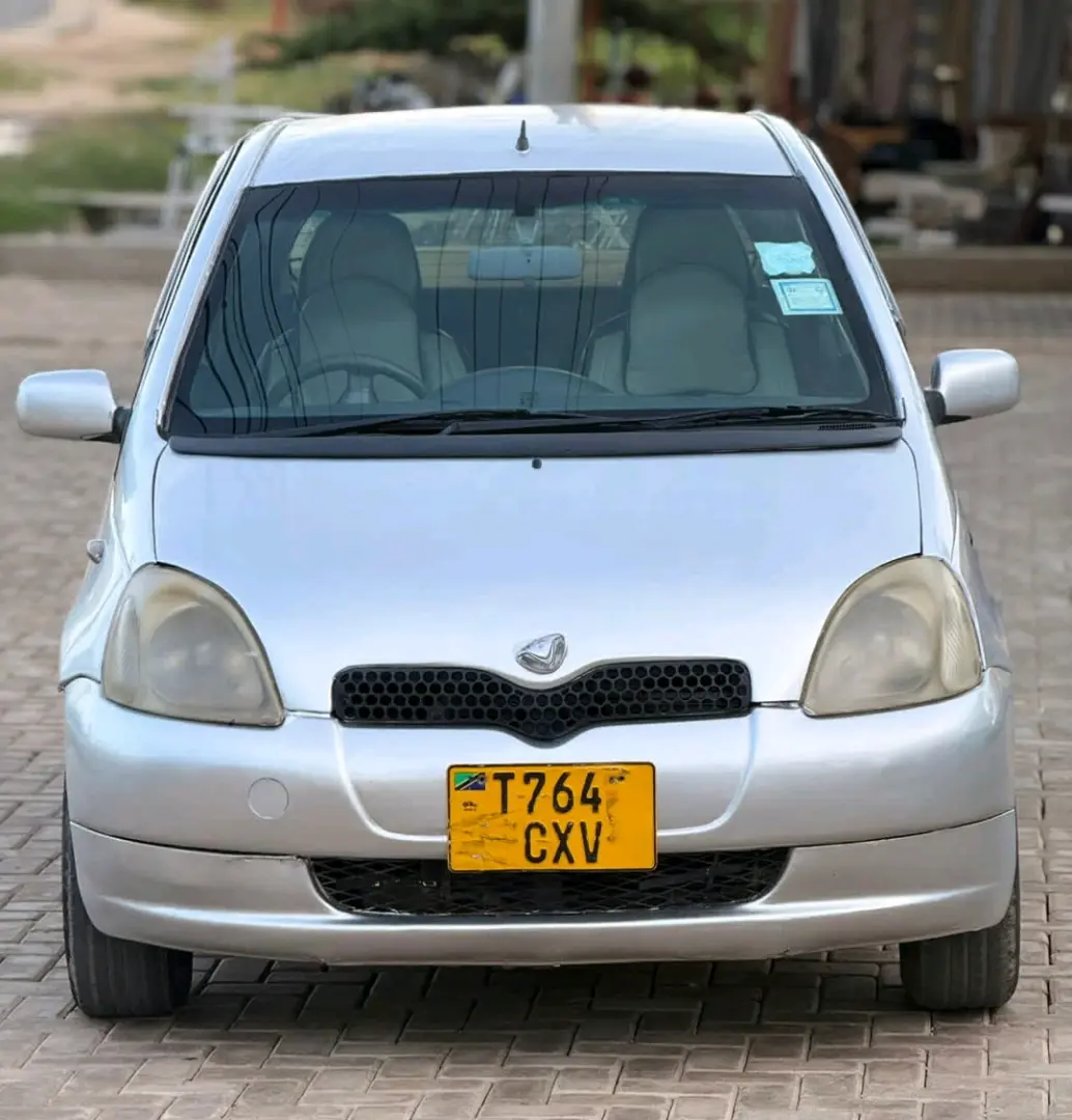 Toyota Vitz Old Model Silver