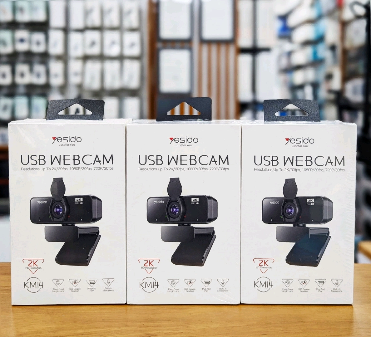 Yesido KM14 USB Webcam 2K Resolution