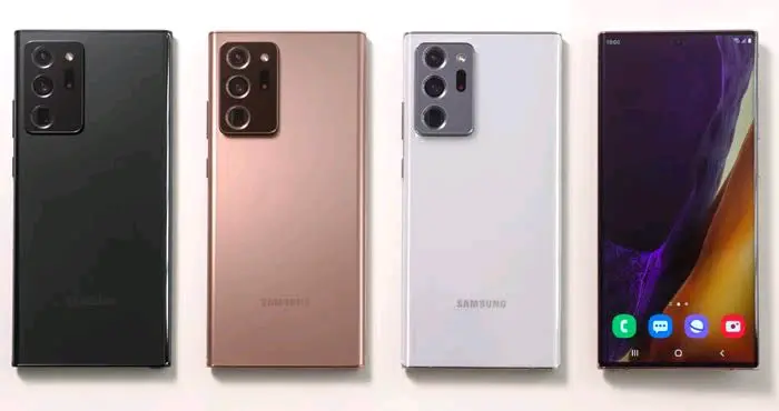 Samsung Galaxy Note 20 Ultra (Used, Rose Gold) thumbnail 2