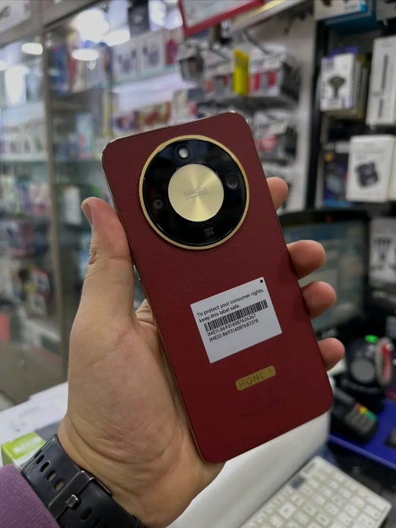 Honor X9D Smartphone 512GB/12GB RAM (Red/Maroon)