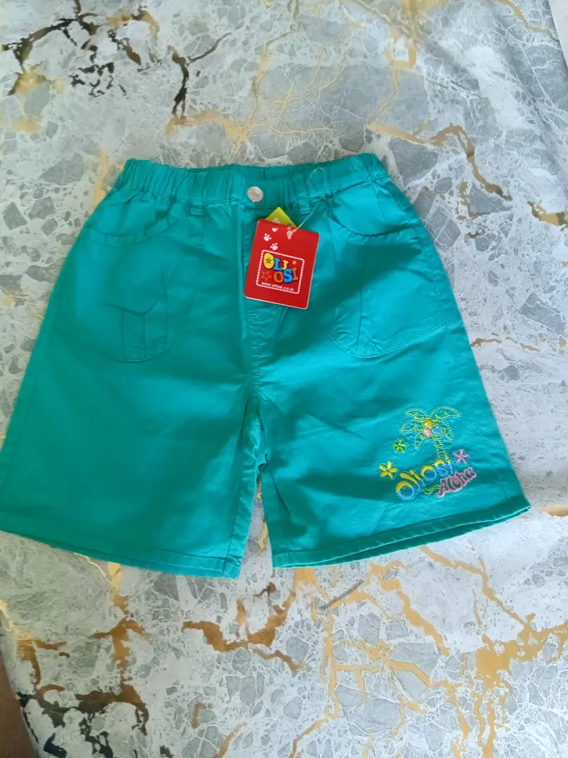 Ollosi Turquoise Children's Shorts