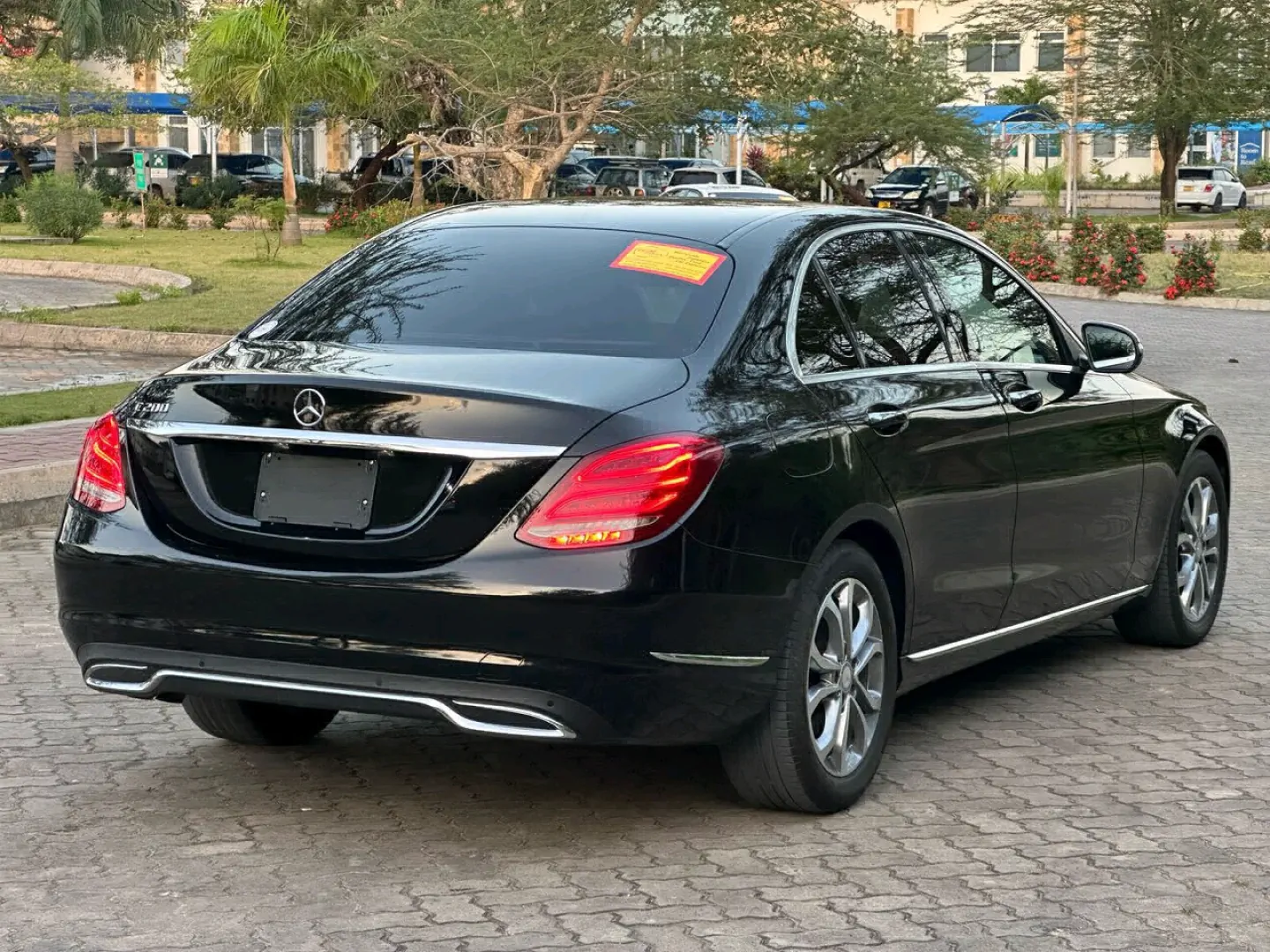 Mercedes Benz C200 2014/2015 Black thumbnail 7