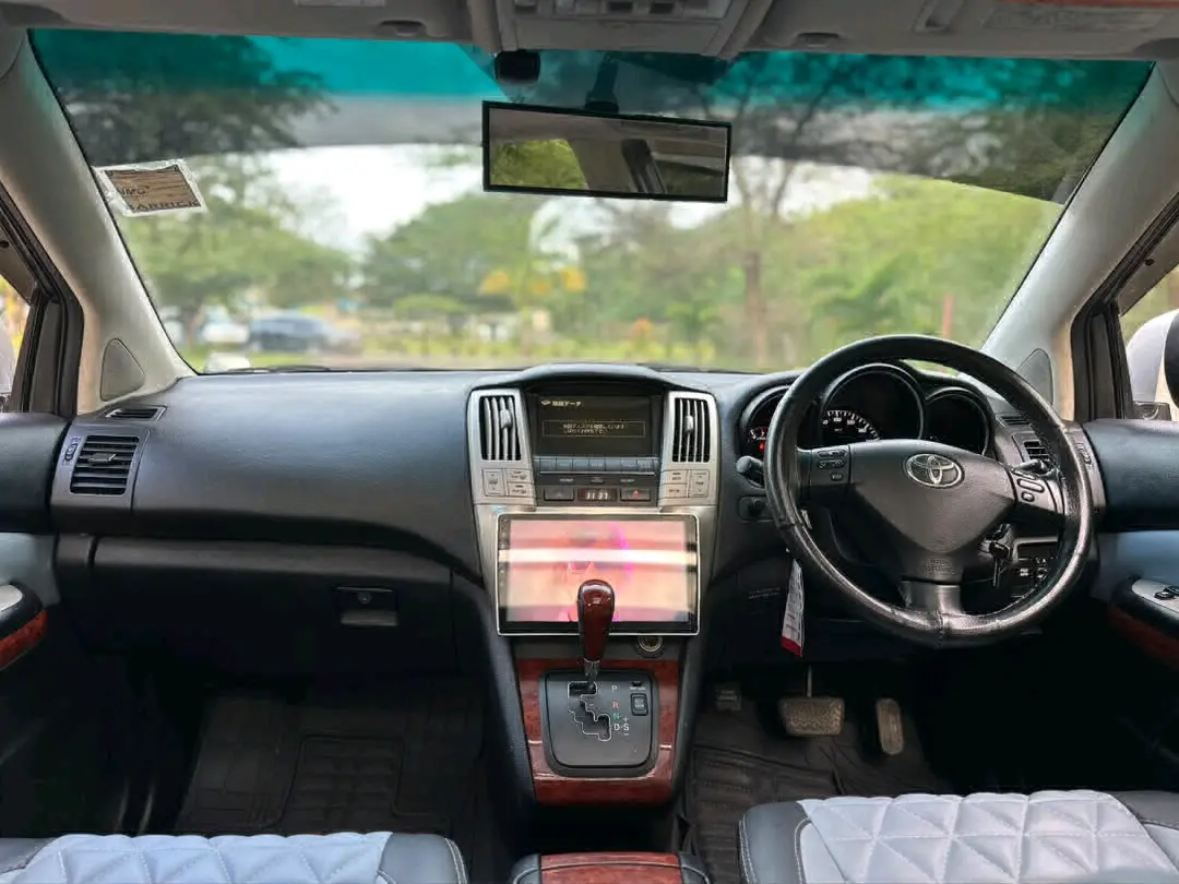 Toyota Harrier 2007 Silver thumbnail 7