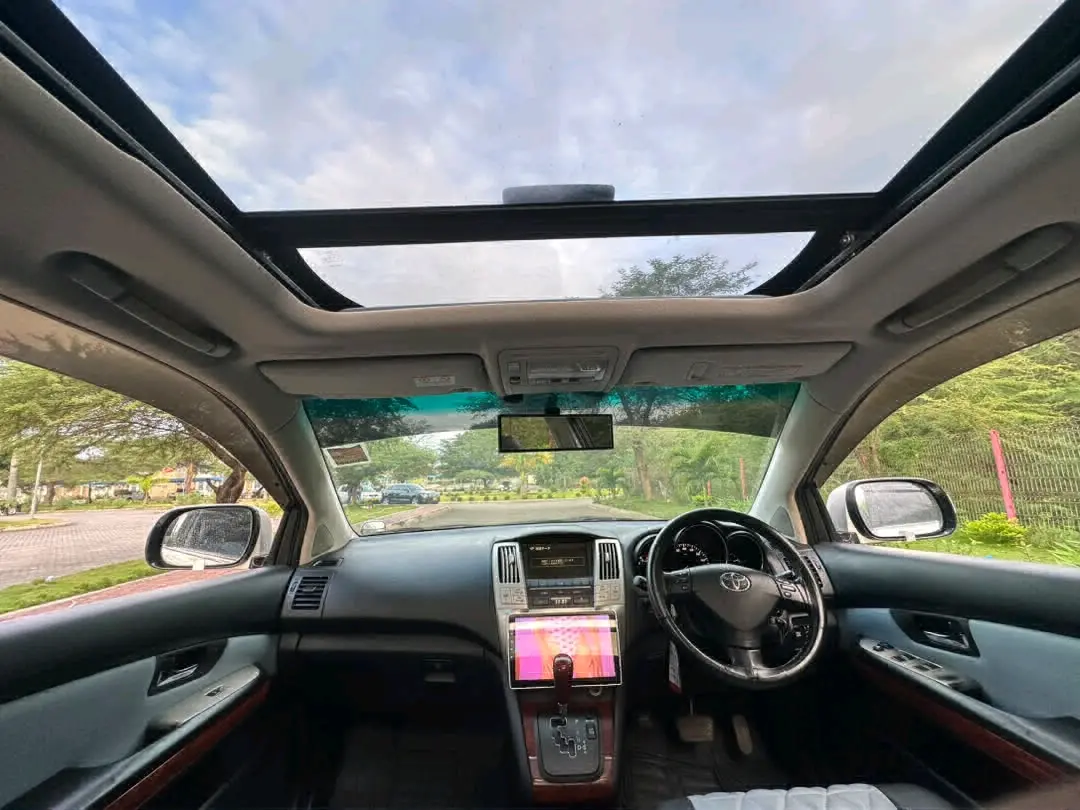 Toyota Harrier 2007 Silver thumbnail 8