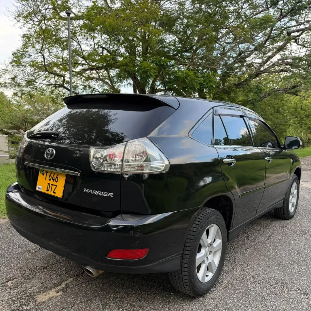 Toyota Harrier 2007 Nyeusi, 2380cc thumbnail 6
