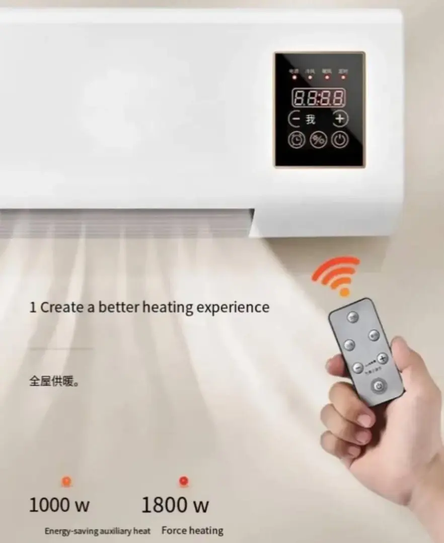 Quality Wall-Mounted AC Fan & Heater thumbnail 4