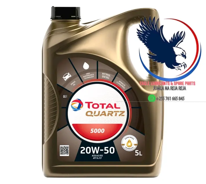 Total Quartz 20W-50 Engine Oil 5 Litres