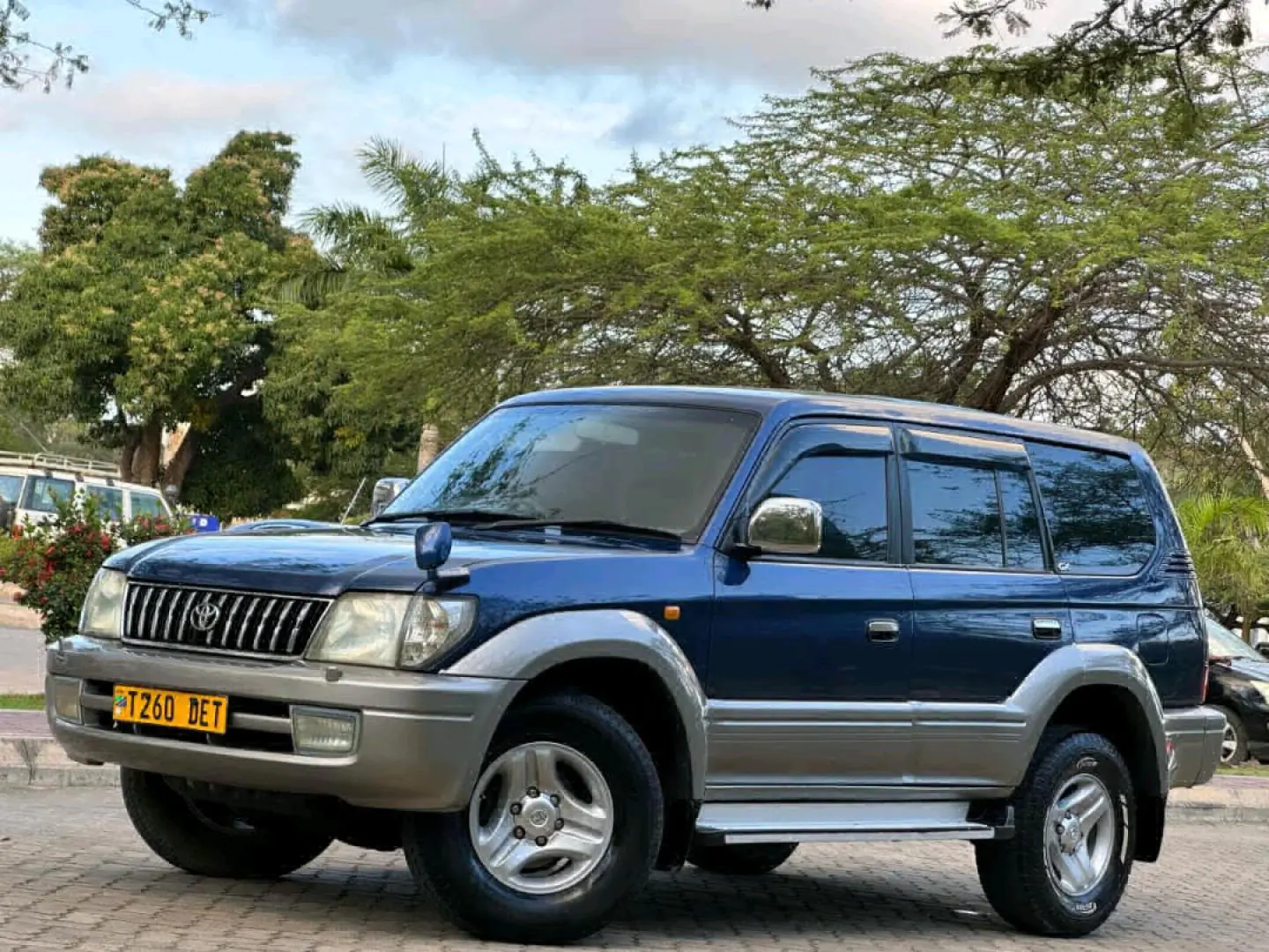 Toyota Land Cruiser Prado 2001 Blue thumbnail 2