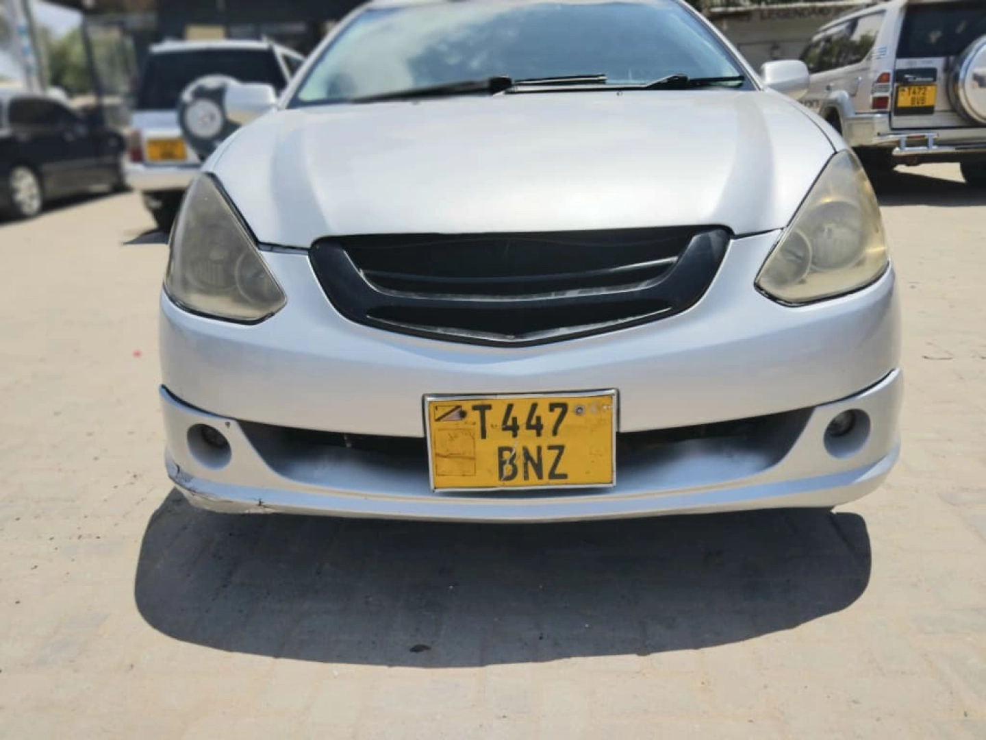 Toyota Caldina BNZ Silver Sedan