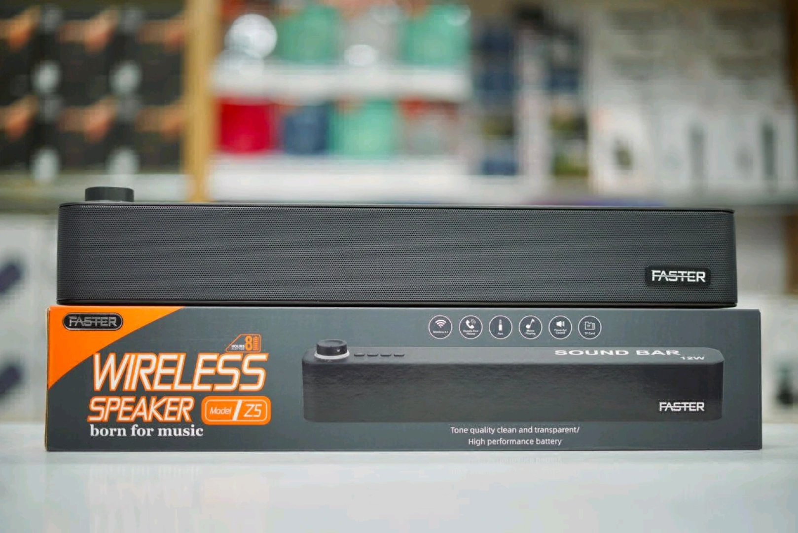 FASTER Wireless Sound Bar Speaker Z5 Brand New