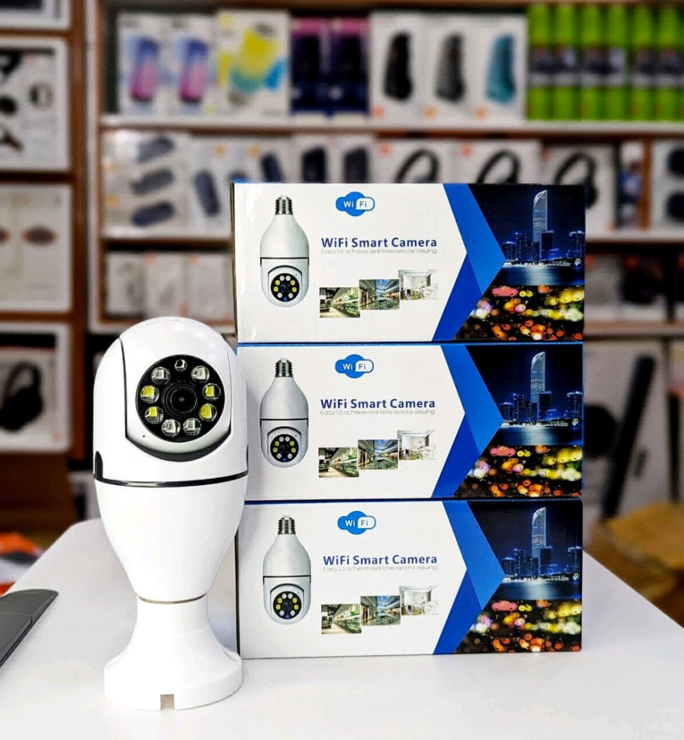 WiFi Smart Camera Light Bulb 360° Security