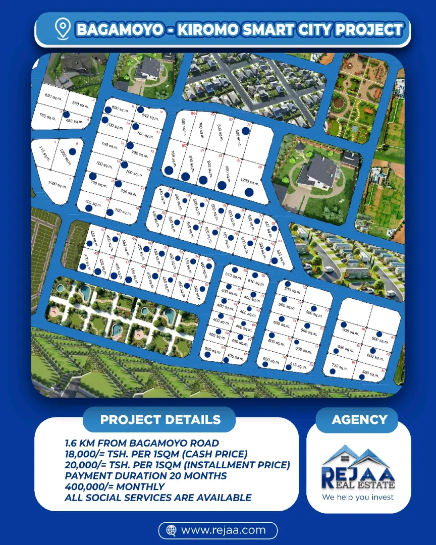 Bagamoyo Kiromo Smart City Plots thumbnail 2