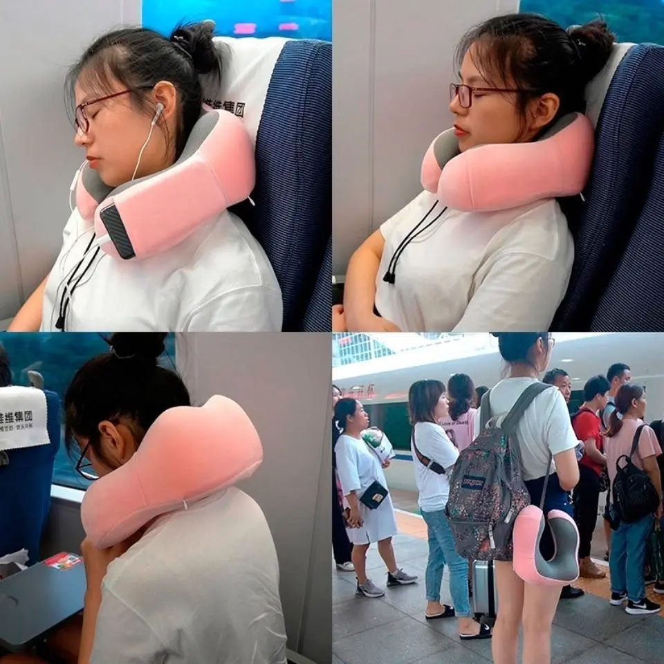Memory Foam Travel Neck Pillows thumbnail 6