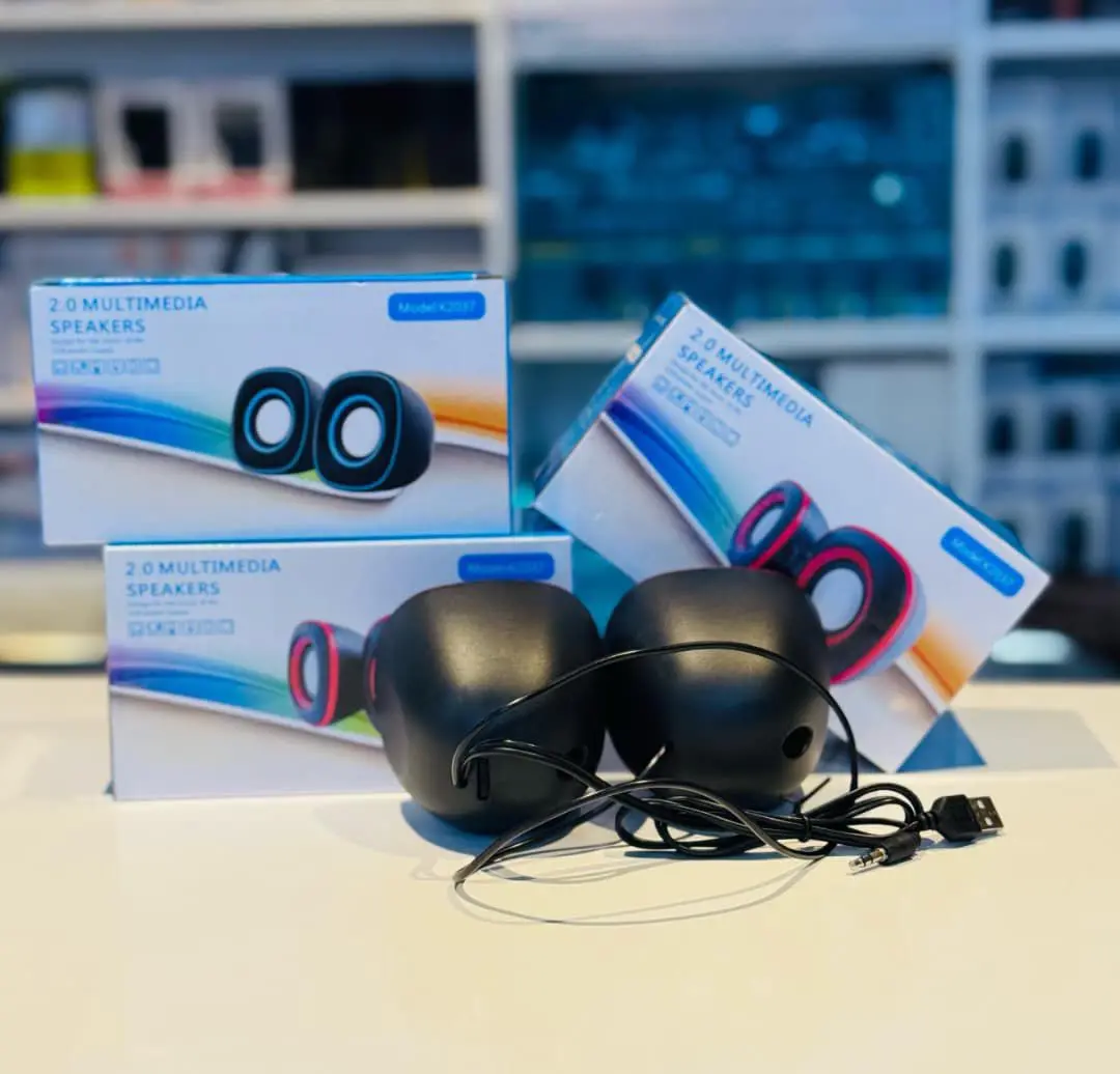 Black 2.0 Multimedia Speakers 3W