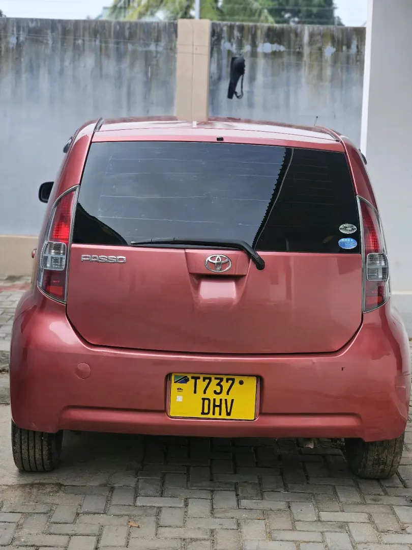 Toyota Passo Hatchback Pink/Maroon