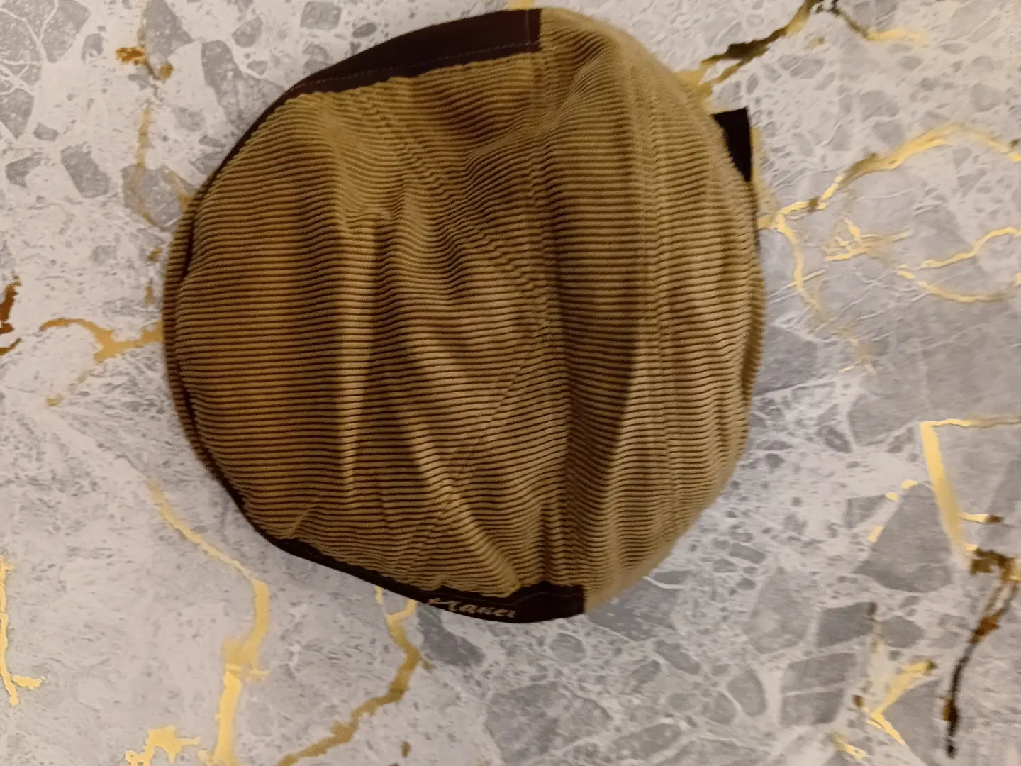 Kids' Brown Corduroy Flat Cap