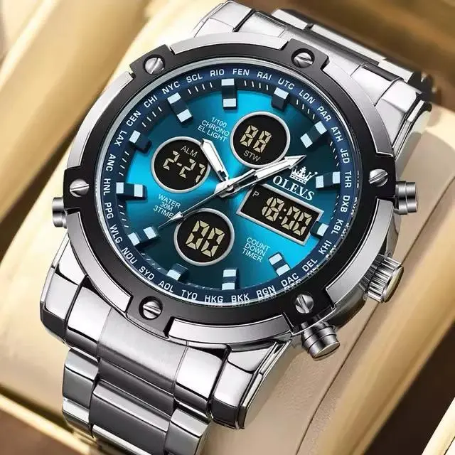 OLEVS Dual-Display Men's Watch thumbnail 7