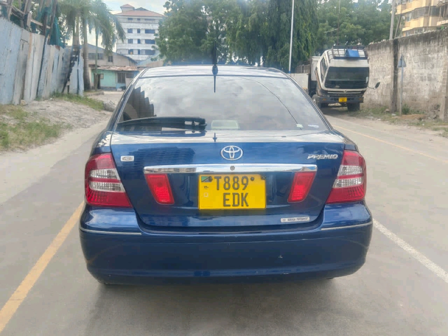 Toyota Premio G Sedan Dark Blue thumbnail 4