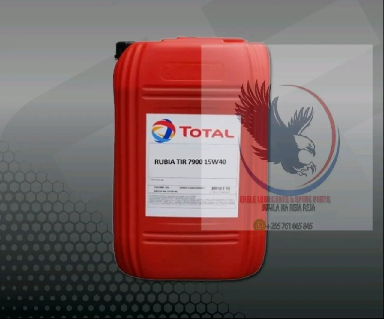 TOTAL RUBIA TIR 7900 15W-40 Engine Oil 20 Litres