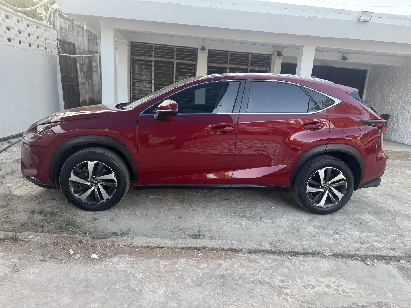 Shiny Red Lexus NX SUV 2018 Low Mileage thumbnail 4