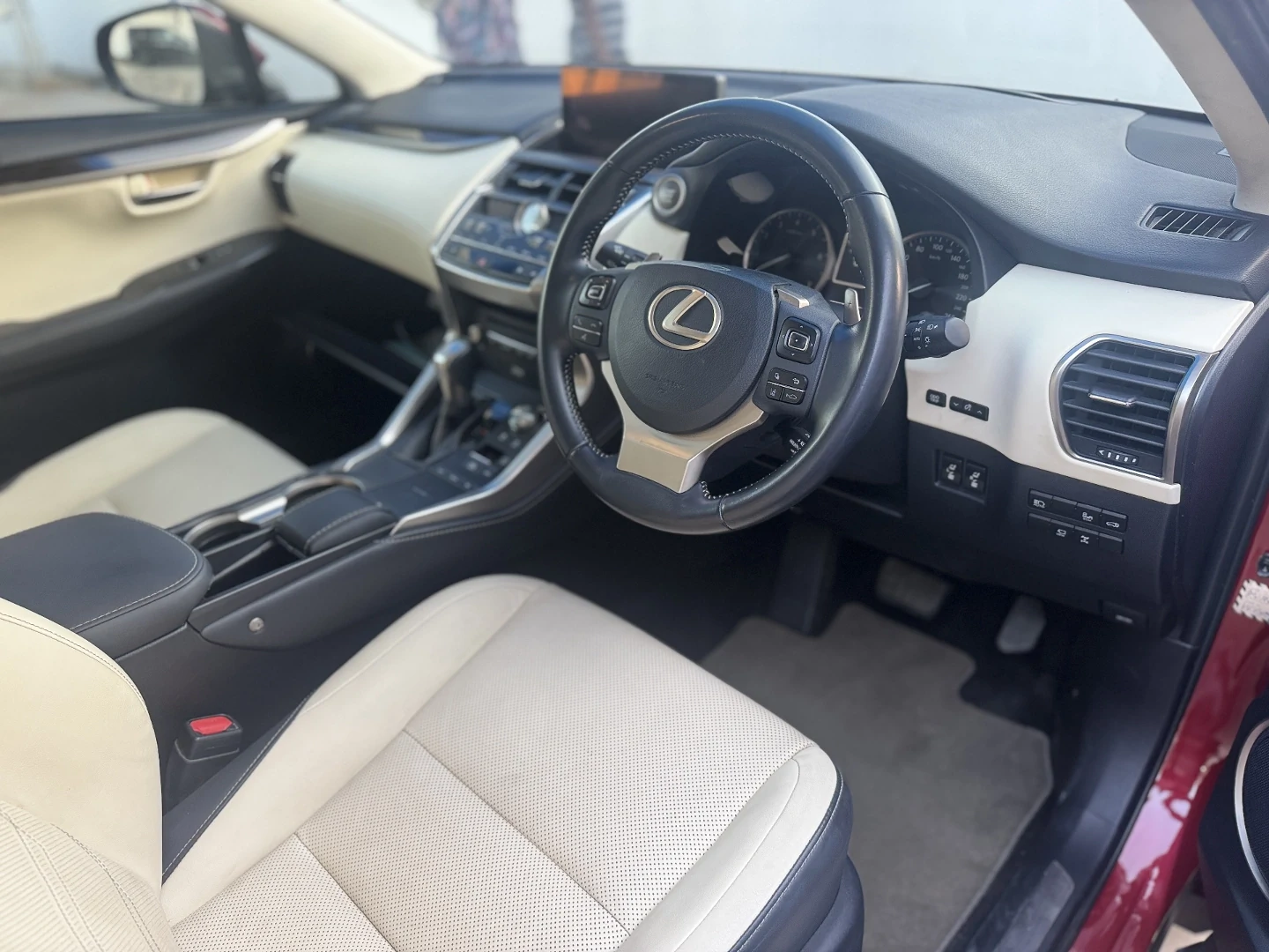 Shiny Red Lexus NX SUV 2018 Low Mileage thumbnail 6
