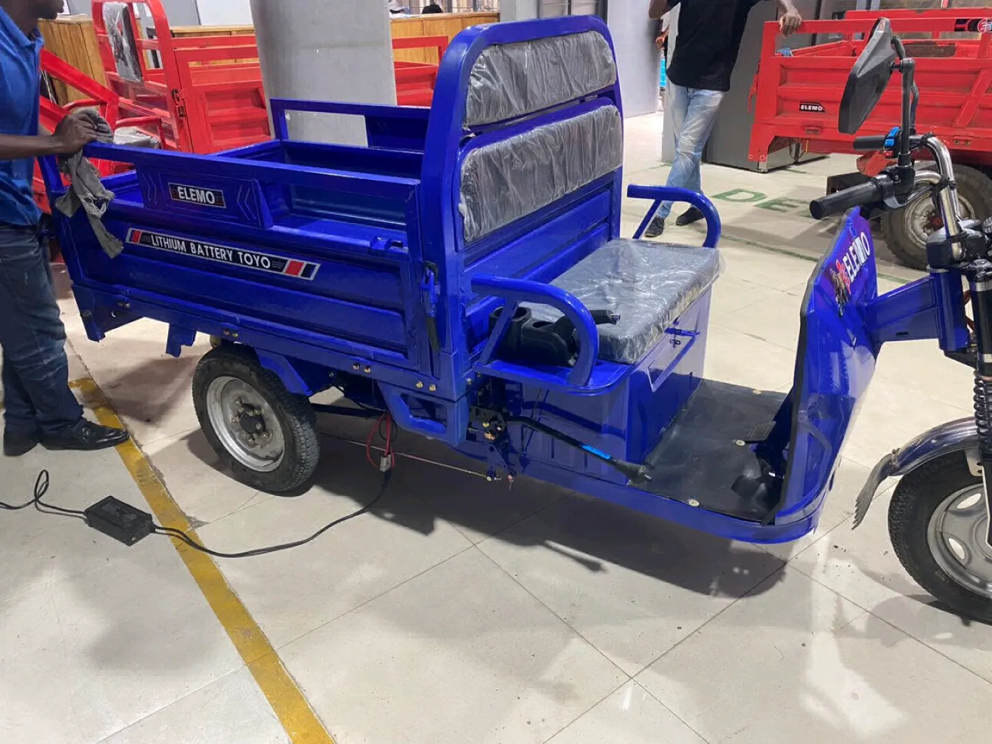 Brand New Elemo Lithium Toyo Electric Cargo Tricycle (Guta) thumbnail 2